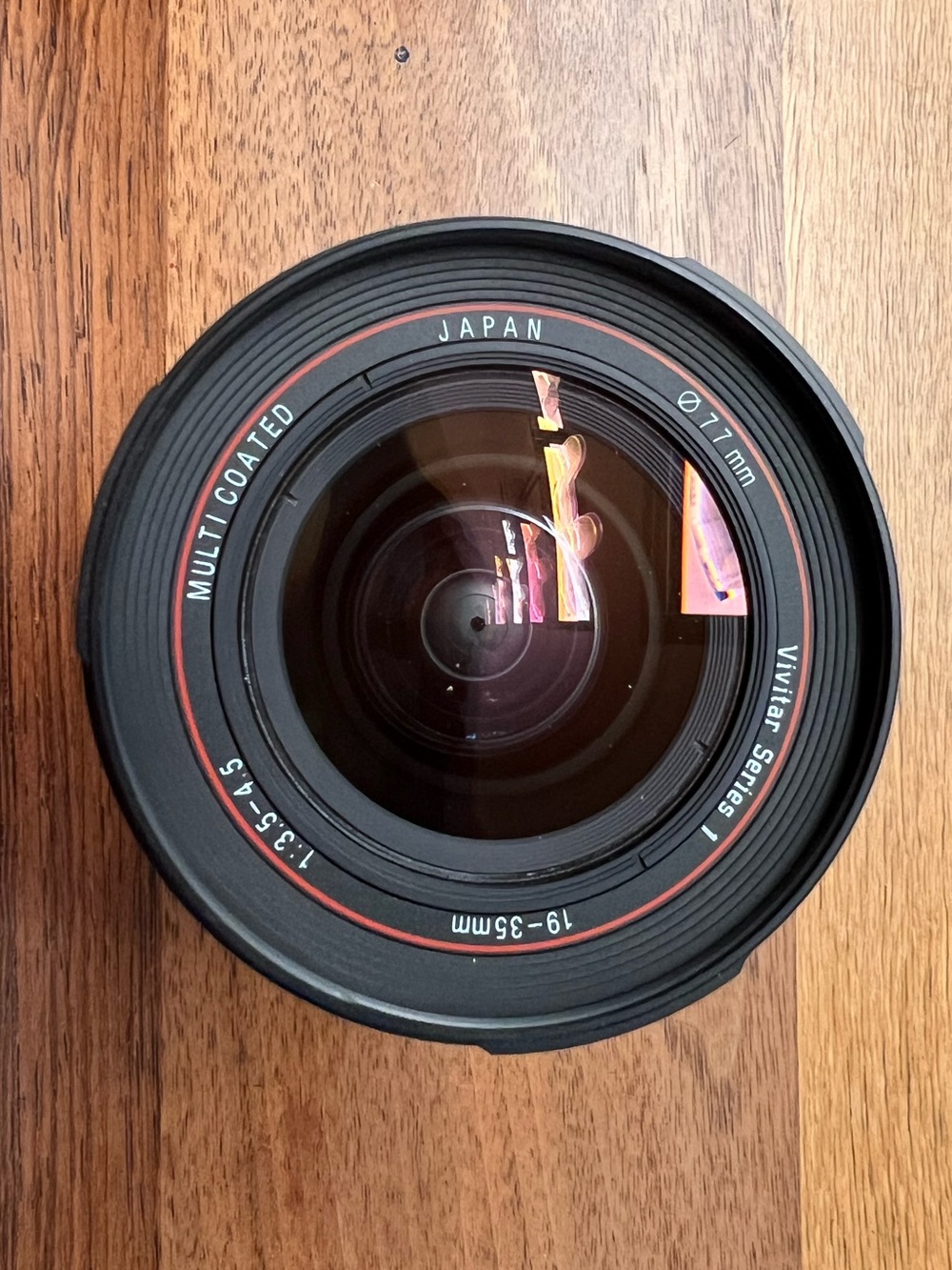 Vivitar 19-35mm F/3.5-4.5 A 2-Touch Manual Focus Wide Angle Lens with UV filter - Picture 2 of 3